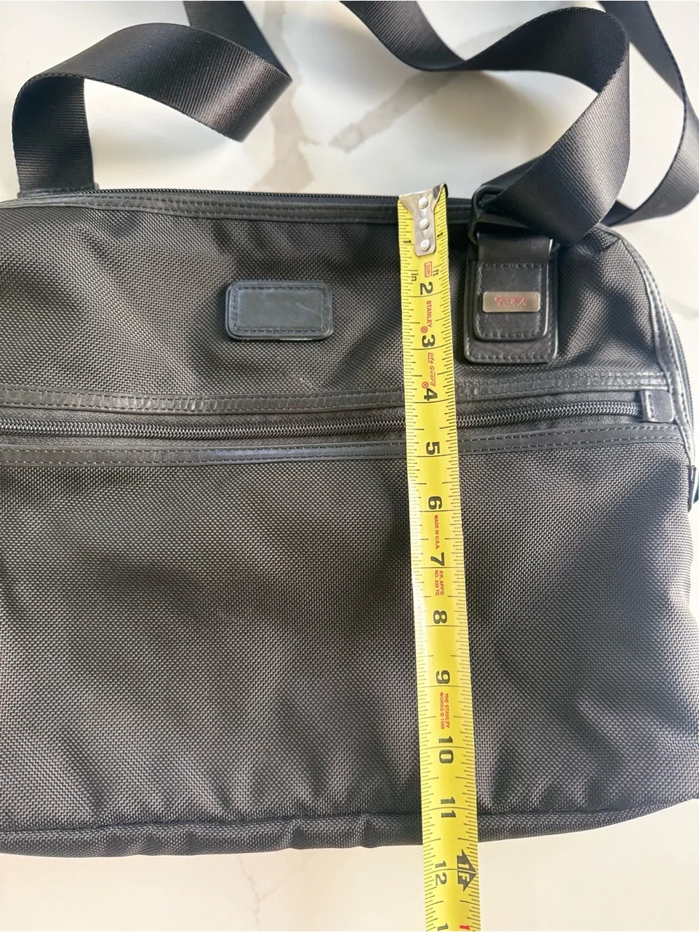 Tumi Crossbody Messenger Black Bag